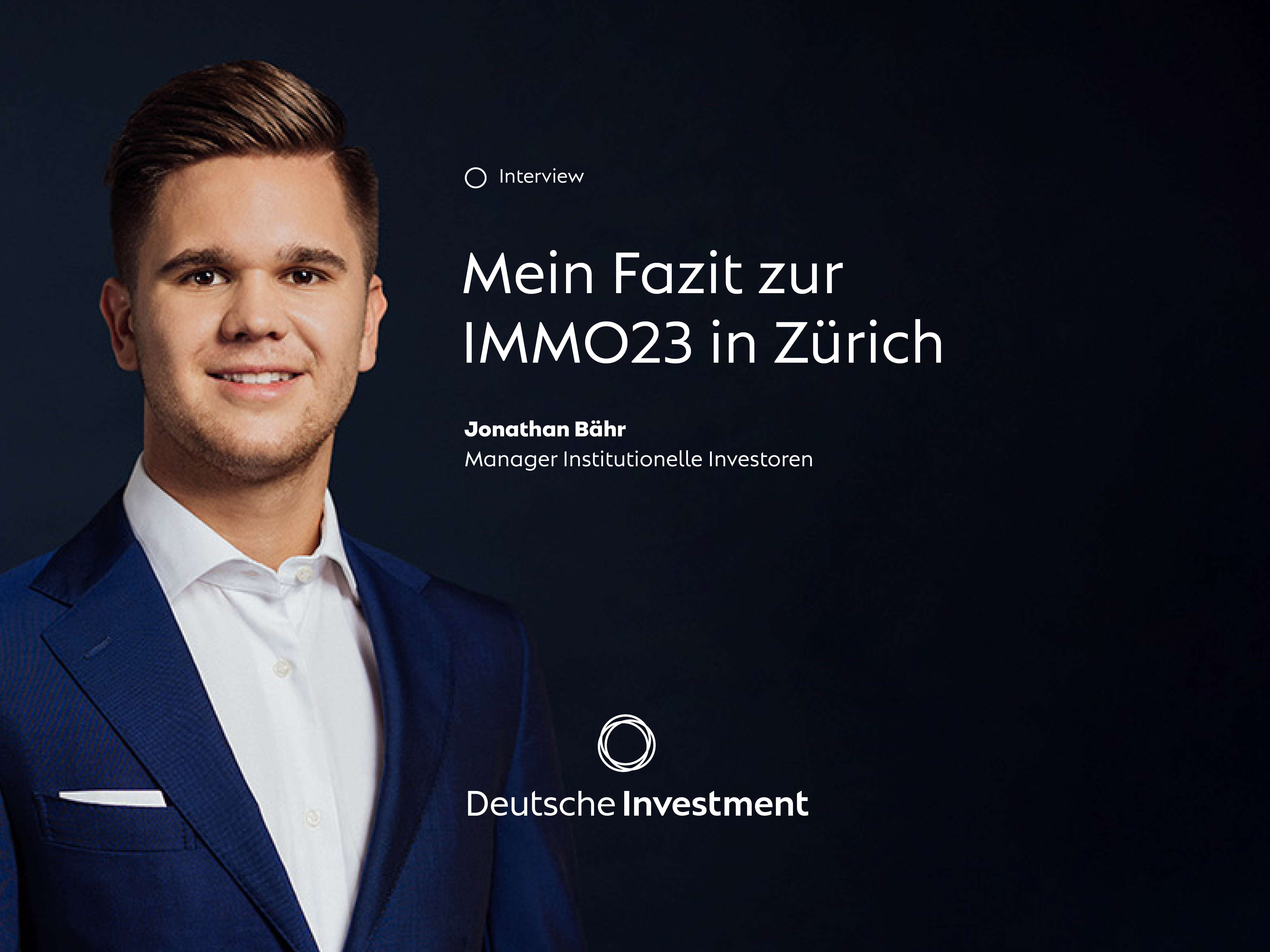Wir managen Immobilieninvestments. Deutsche Investment